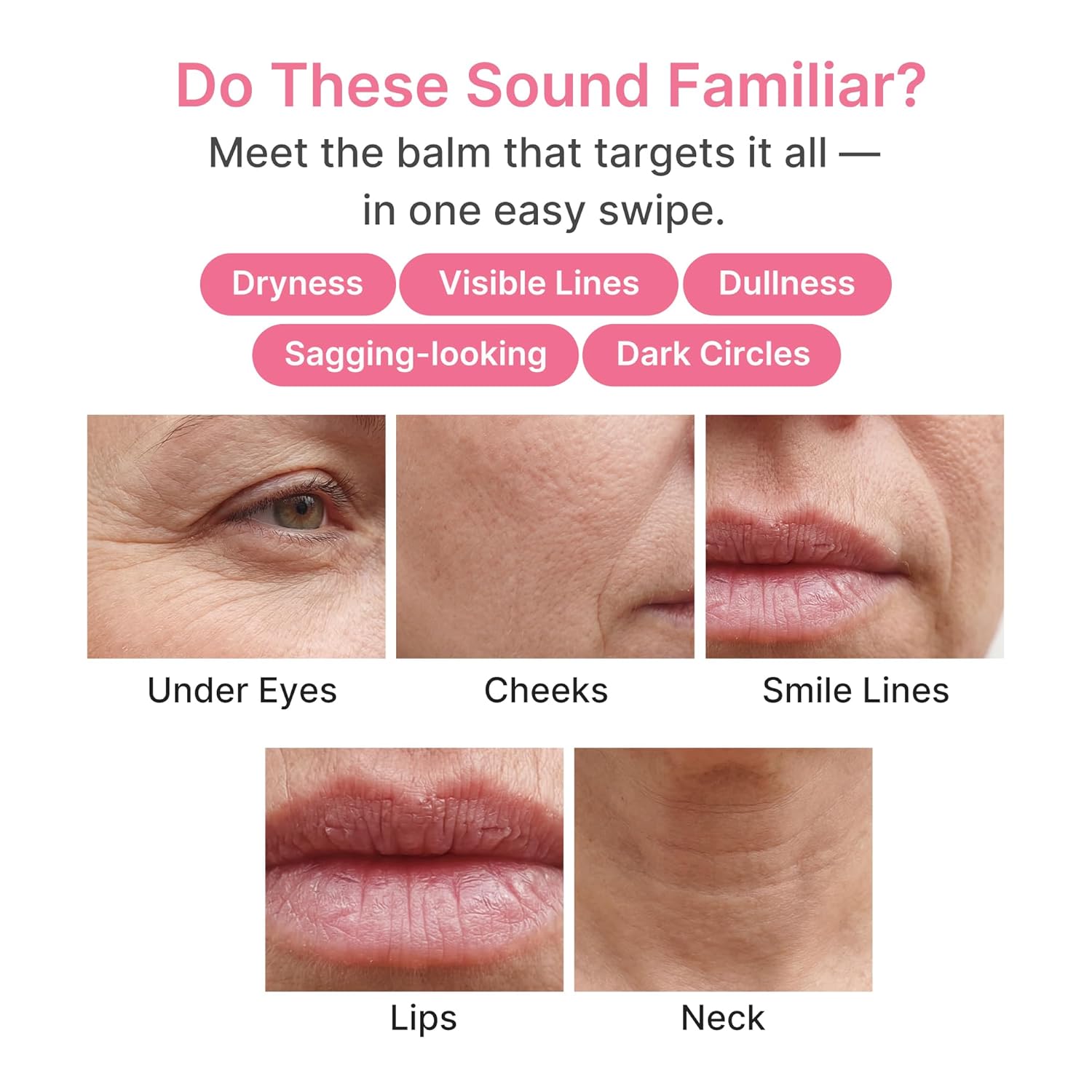 medicube PDRN Pink Collagen Volume Multi Balm Stick - Face & Body Balm | Volufiline, PDRN, NAD, Collagen - Under-Eyes, Neck, Forehead, Smile Lines, Lips, Plumping & Radiance for Line Care, K-Beauty