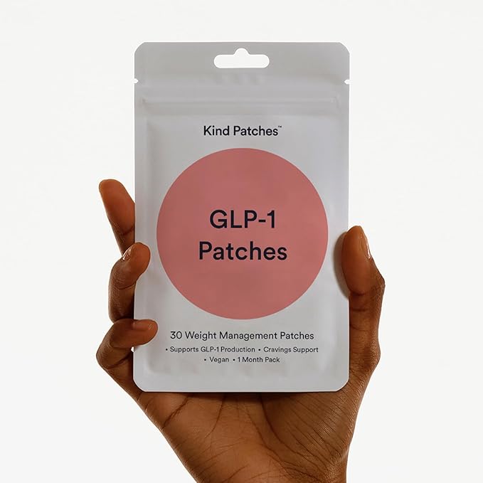 Kind Patches: 30 Metabolic Balance Patches, Berberine, Steady Release, Vegan, 1 Month Pack