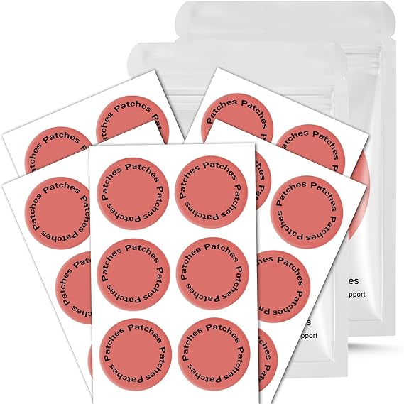 GLP-1 Patches for Women and Men, Berberine, Steady Release, Vegan, 8-Hour Long-Lasting Formula Support, Applied to Various Parts of The Body, 30 Patches