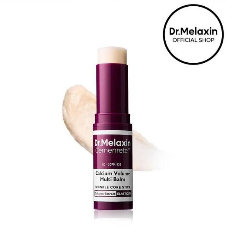 Dr.Melaxin Cemenrete Calcium Multi Balm 9g Korean Skin Care All In One Calcium Volume Stick Collagen Wrinkles Face Eye treatment Balm