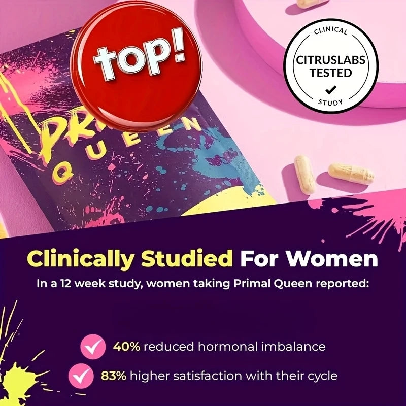 Primal Queen Beef Organ Superfood - 30 Day Refill，Female-Optimized Beef Organ Superfood Supplement (Beef Liver, Kidney, Heart, & 3 More) - 100% Grass Fed, Pasture Raised Cattle - Balance Hormones, Energy, & More for Women